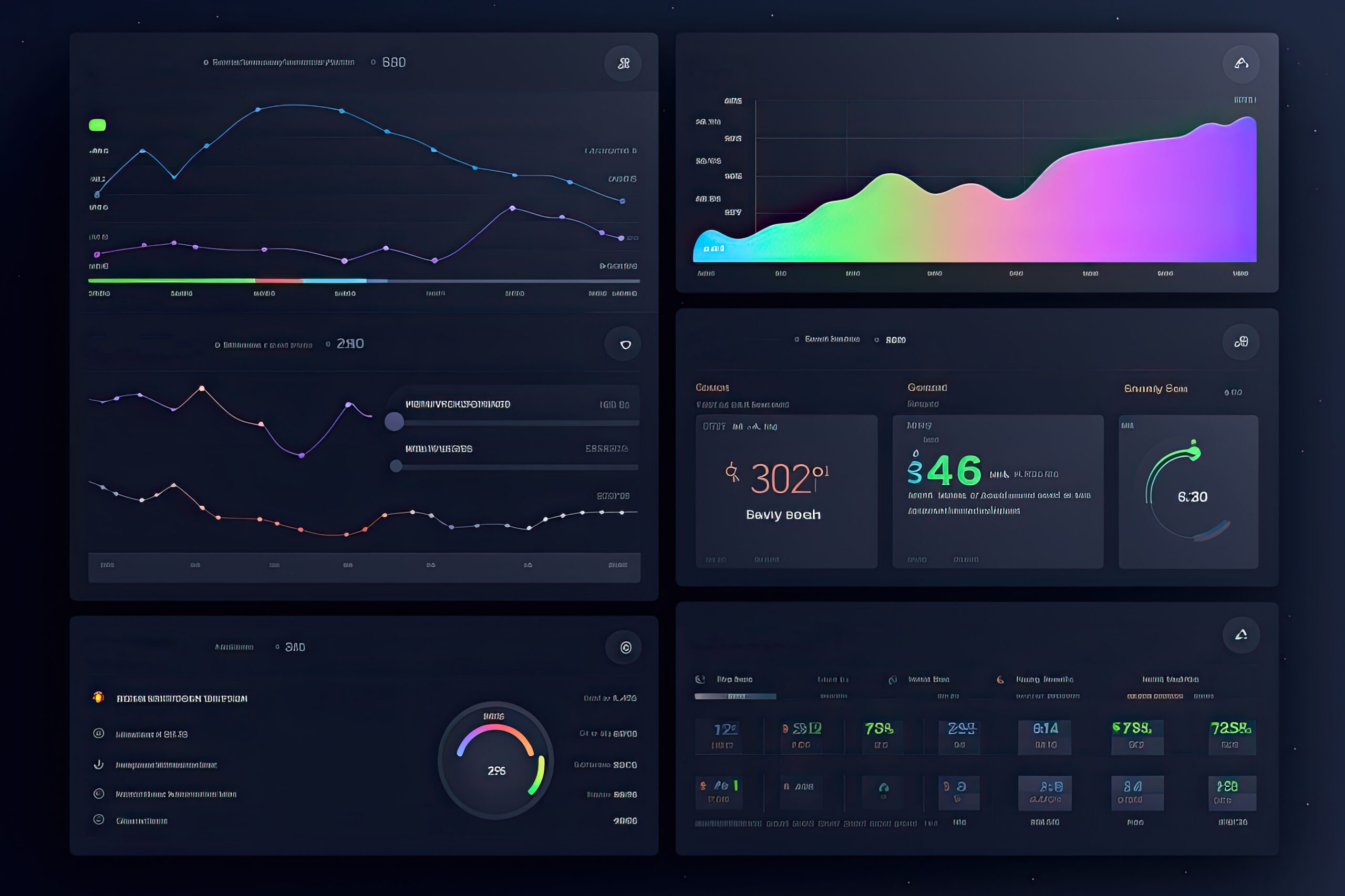 Data analysis and strategic decision making in business management. Generative AI illustration